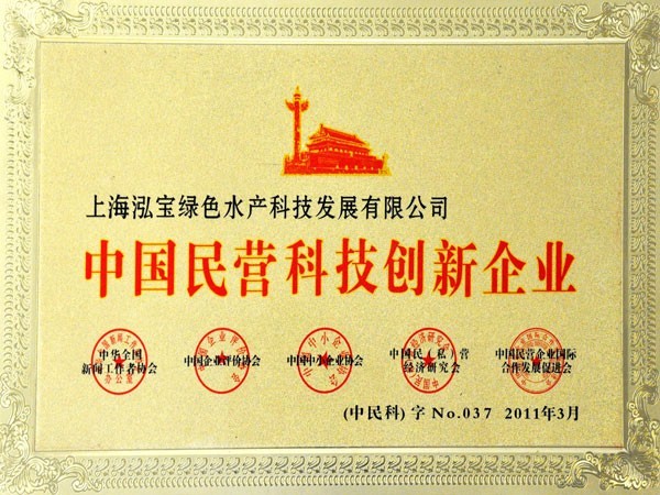 泓宝-2011年中国民营科技创新企业